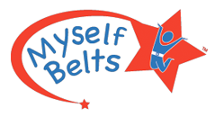 myself belts, one-handed closure, toddler belt, toddler belts, nickle-free belt, belts for toddlers